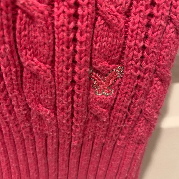 Y2K Vintage American Eagle Cable Knit Sweater - Picture 5 of 7